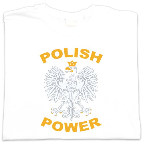 Polish Apparel White Eagle Polish Power - T-Shirt