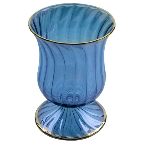 Hand-Engraved Wine Glass Candle - G154