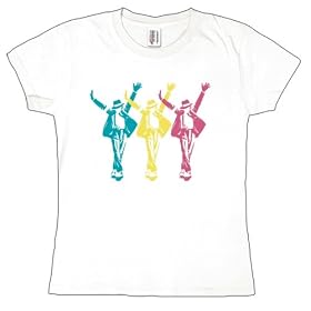 Michael Jackson - Silhouettes Ladies T-Shirt