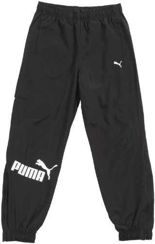 PUMA Kinder Hose Woven, black, 140, 815214 01 Preisvergleich