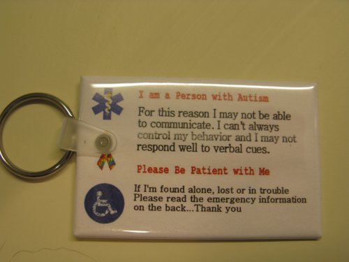Buy Autism Emergency Information Key Change by Charleston Autism Walk