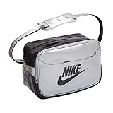 NIKE ナイキ チーム364 エナメルショルダーバッグ Lサイズ BA2380 078 Mシルバー/Dオブシディアン