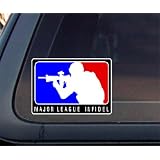 Major League Infidel Car Decal / Sticker