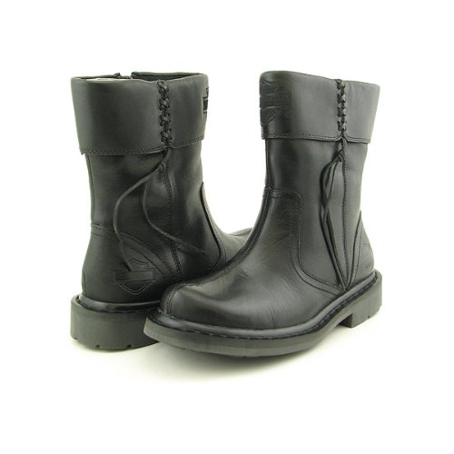41Svbub6dkL HARLEY DAVIDSON Mirage Boots Motorcycle Shoes Black Womens