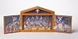 Fontanini 25-Piece Nativity Advent Calendar Set With Wooden Stable #65400