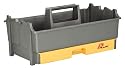 Plano Molding 311 14-Inch Tote, Graphite Gray and Iron Yellow