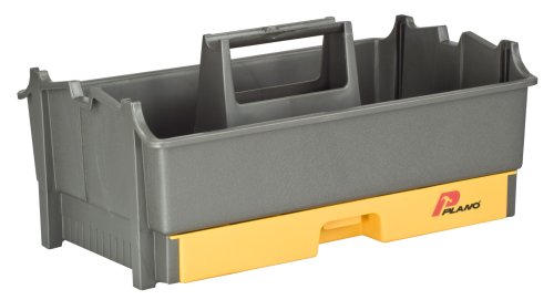 Plano Molding 311 14-Inch Tote Graphite Gray and Iron YellowB0000BYDIG 