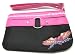 Black / Pink Harley Davidson Wristlet Purse Clutch