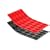 De Buyer-Moul Flex-1994.01-Moul ' Flex Noir - 30 Mini-Madeleines s/Plaque 17,6x30cm