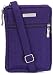 Baggallini Luggage Small Wallet Bag, Plum, One Size