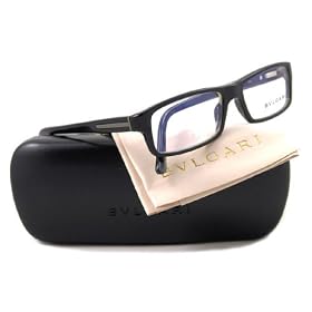 AUTHENTIC BVLGARI EYEGLASSES BV 3007 BLACK 5007
