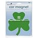 Shamrock Clover Die-Cut Car Magnet