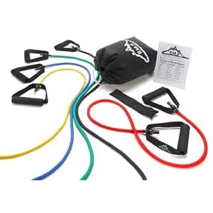 Black Mountain Products Resistance Band Set (Five Bands Included)
