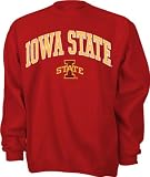 Iowa State Cyclones Cardinal Tackle Twill Crewneck Sweatshirt