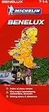 Michelin Map Benelux (Belgium, The Netherlands, Luxembourg) 714 (Maps/Country (Michelin))