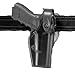Safariland 6280 Level II or III Retention SLS Duty Holster Mid-Ride, STX Plain Black, Right Hand, Glock 20, 21 with M3
