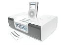 iHome iH5 - Speaker Dock with Clock Radio for iPod - White