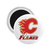 Calgary Flames Logo Souvenir Magnet 2.25" Free Shipping