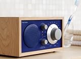 Tivoli Model ONE. Cherry Cabinet - Cobalt Blue Facia