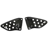 Bestem CBBU-XB9-HGDR Black Carbon Fiber Rear Heel Plate for Buell by Bestem