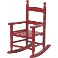 Jack-Post KN-10N Classic Child's Porch Rocker Natural Laquer Oak
