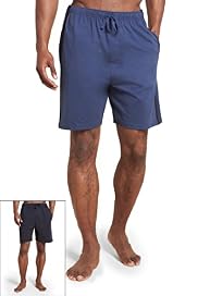 2 Pack Pure Cotton Drawstring Waist Jersey Shorts