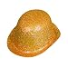 Bowler Hat Glitter Gold