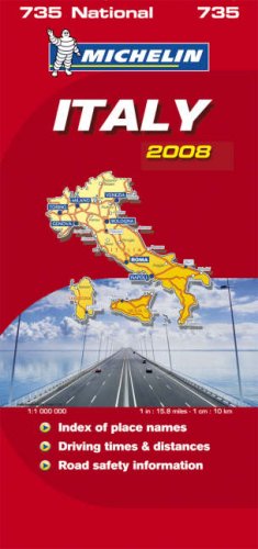 City Travel Guides Discounted  Books : Italy 2008 (Michelin National Maps)