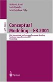 Review Springer  / Conceptual Modeling - ER 2001: 20th International Conference on Conceptual Modeling, Yokohama, Japan, November 27-30, 2001, Proceedings