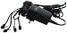 Lemax Christmas Village Black 4 Jack Power Adaptor 3V #74705