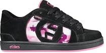 Etnies Kids' Capital Pre/Grade (Black/Pink Suede 1.0 M)