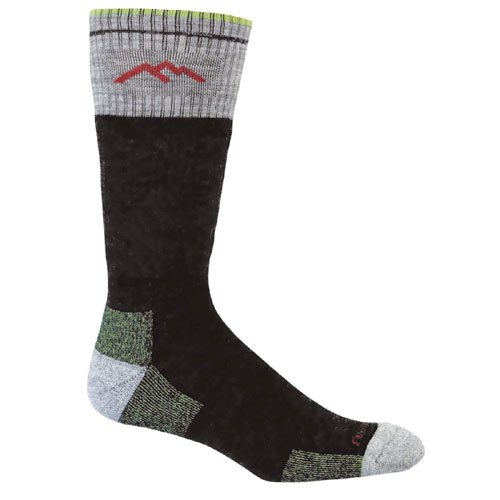 Darn Tough Vermont Merino Wool Boot Cushion Sock (Chocolate, Large)