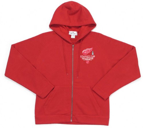 Buy Detroit Red Wings 2008 Stanley Cup Champions Red Ladies Hoody