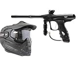 Proto 09 SLG Paintball Gun with UL Frame and Eyes - Black Dust