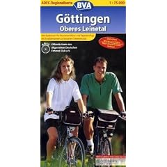 ADFC Regionalkarten, G�ttingen, Oberes Leinetal: Alle Radtouren f�r Wochenendtouren und Tagesausflug! Mit Stra�ennamen zur besseren Orientierung!