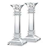 Review Waterford Crystal 108-743 / Marquis by Waterford Treviso 8-Inch Candle Holders, Set of 2