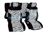 ZEBRA Black / White Print Car Seat Covers