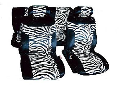 Buy ZEBRA Black / White Print Car Seat Covers online at Discounted New and Used prices. Delivered to your door with Off-The-Bookshelf.