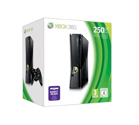 Xbox 360 - Konsole 250 GB (schwarz)