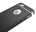 iPaky Chrome 3 Piece Hybrid Protective Back Case Cover for Apple iPhone SE 5 5S - Black RS.330.00