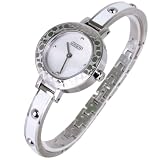 Coach Watch - Bridgit Silver Stainless Steel White Bracelet Women Wrist Watch W706