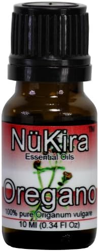 Oregano Essential Oil (Origanum vulgare) Therapeutic Grade By NuKira (10 Ml)
