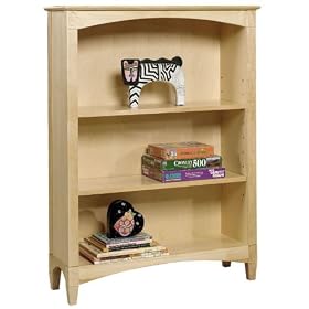 Essex Small Bookcase Finish: Natural