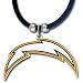 NFL San Diego Chargers Rubber Cord Logo Necklace