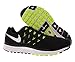 Nike Men's Zoom Vomero 9 Running Shoes-Black/White/Volt
