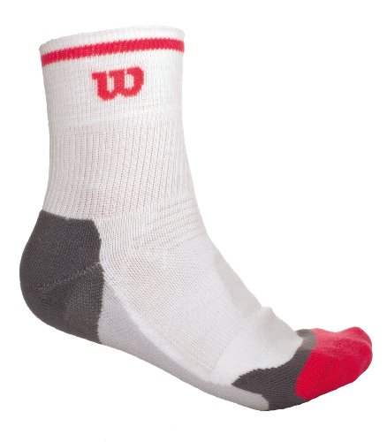 Wilson Damen Socken Ergostep, weiss/Rot/grau, 37-42 Preisvergleich