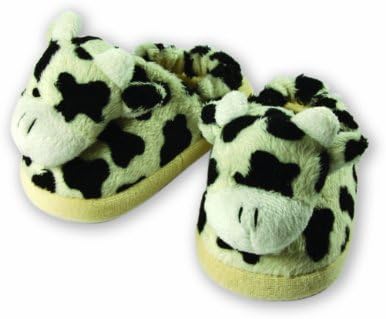 The Babymio Collection Slippers, Mooky the Cow, 24 Months