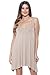 Womens Modal Sexy Tank Dress - Casual Knit Swing Tunic