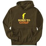 Sweatshirt Brown  Born To Golf  Sports