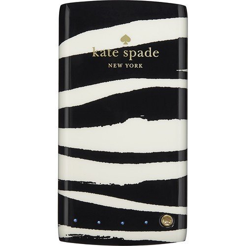 Kate Spade New York - Portable Backup Battery Bank with Zebra Design, 4000mAh